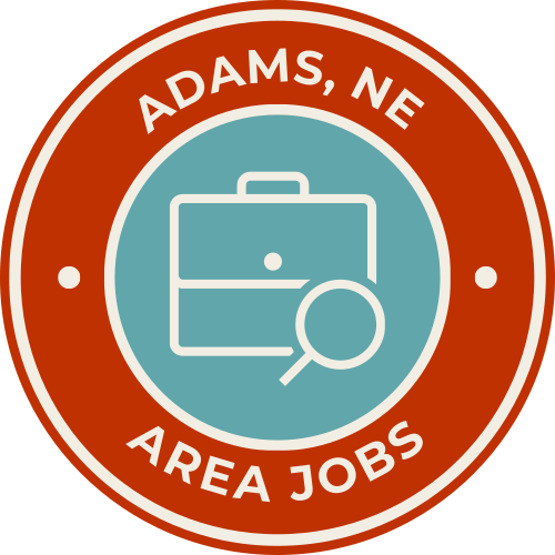 ADAMS, NE AREA JOBS logo